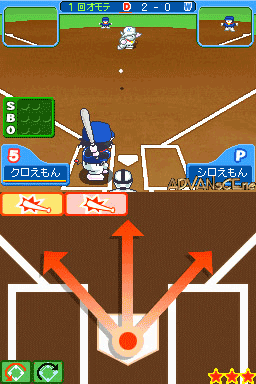 DoraBase Doraemon Chou Yakyu Gaiden Dramatic Stadium screenshot 2 for Nintendo DS